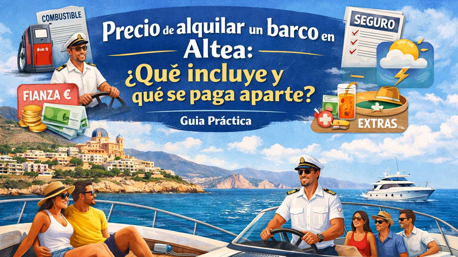 Qué cuesta alquilar un barco en Altea