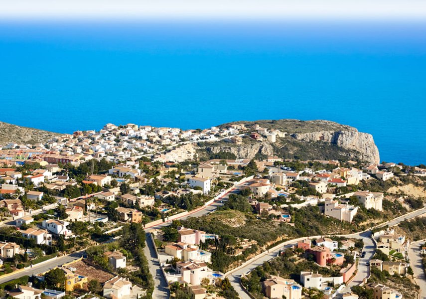 Impresionantes vistas de Benitatxell